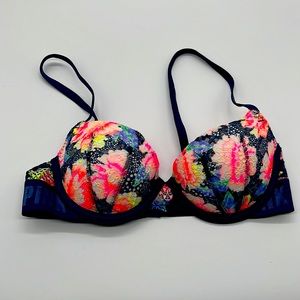 Victoria’s Secret PINK Bright Floral Bra 32B